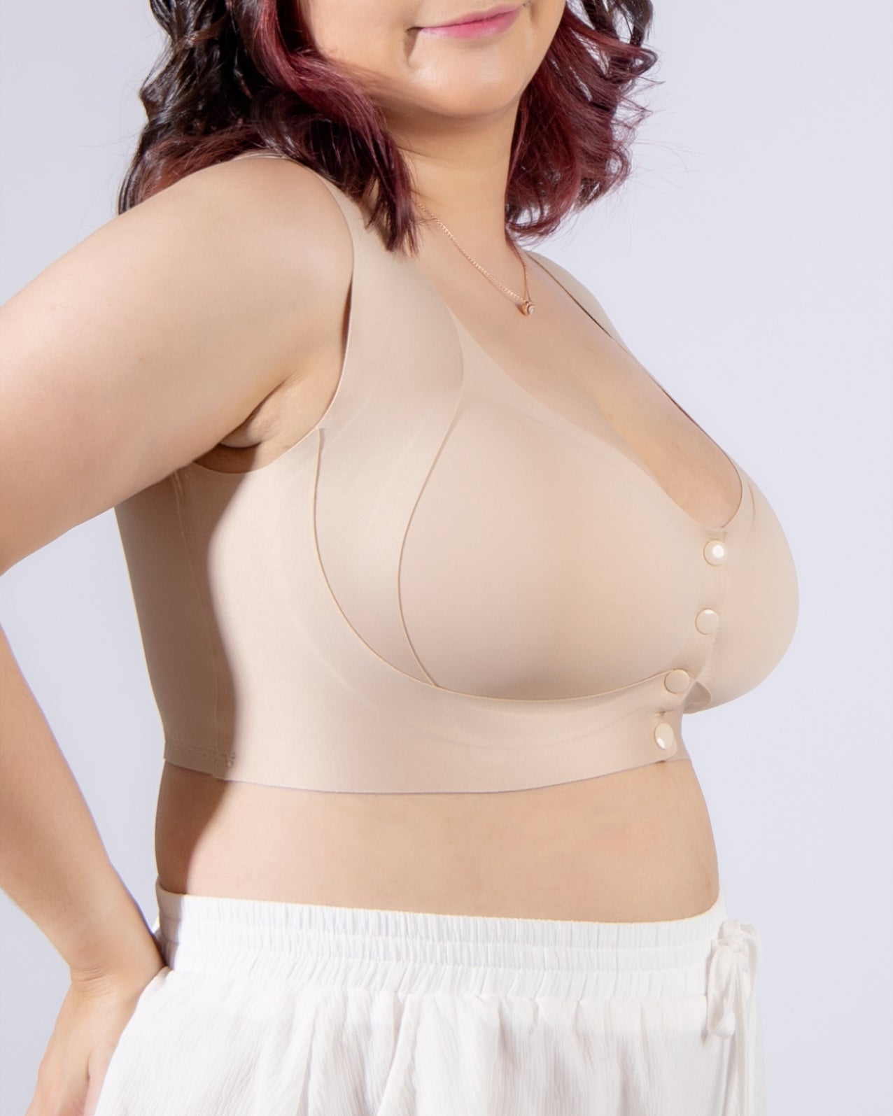【Front Buckle Bra】 GEOGINA (Up to 4XL)