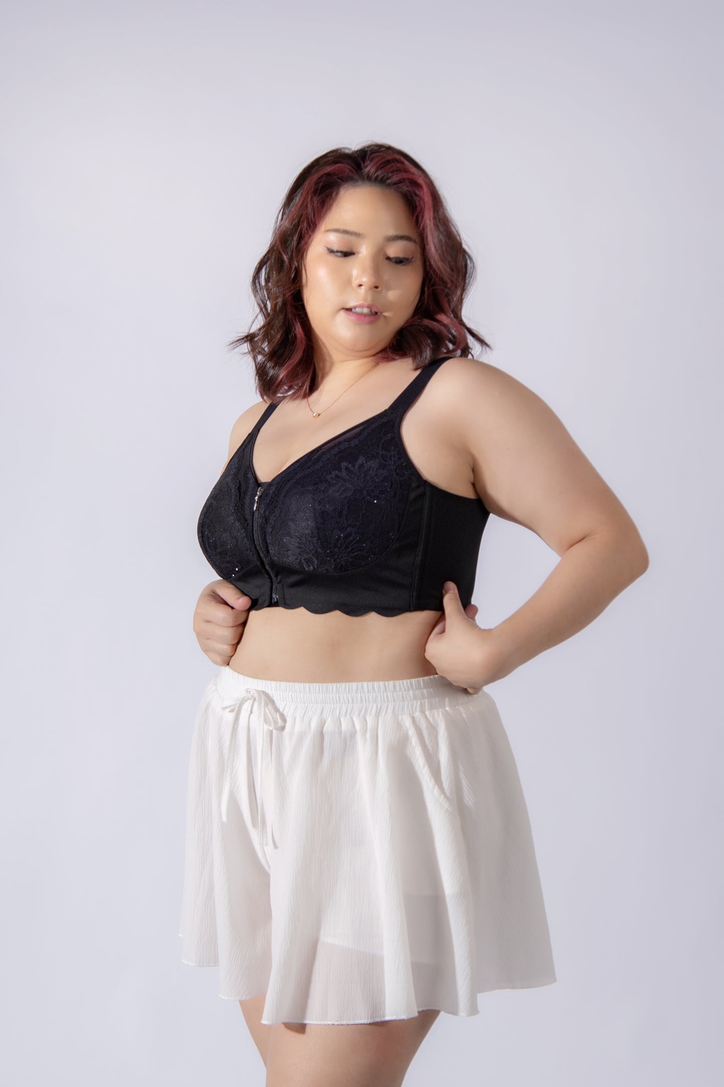 【Font Buckle Bra】Sharon