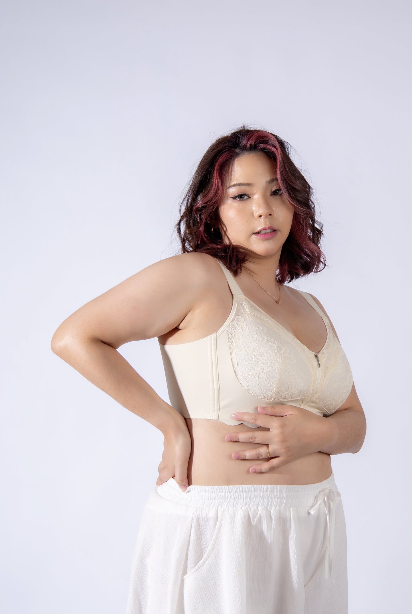 【Font Buckle Bra】Sharon