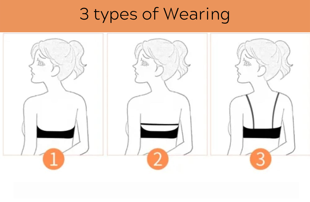 【Strapless Bra】Lace Strapless Bra