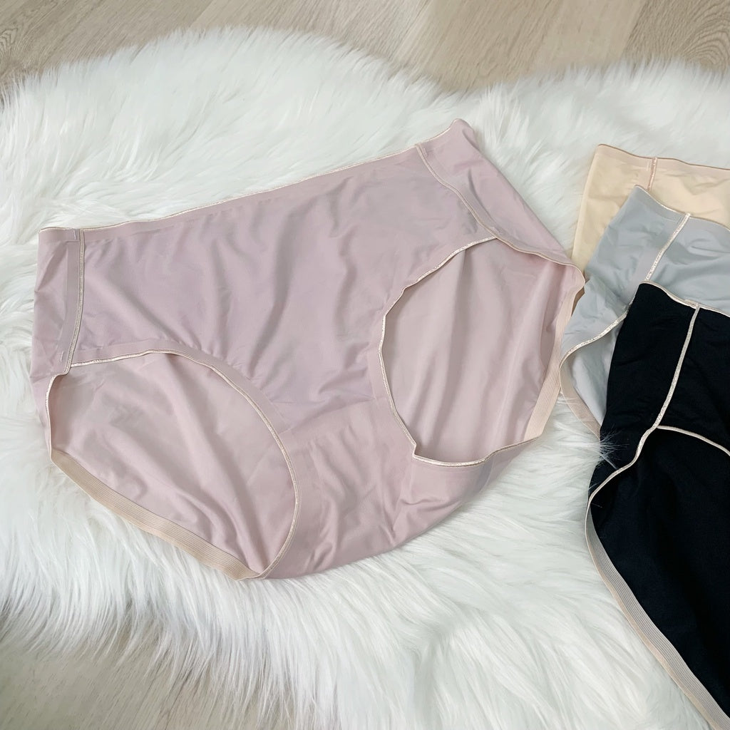 【Plus Size Panties】 Ice 冰丝无痕内裤