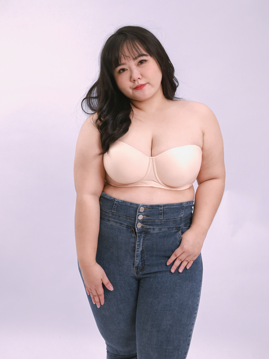Dearie & Co FIFI 大码无肩带内衣 (until 46 G cup)