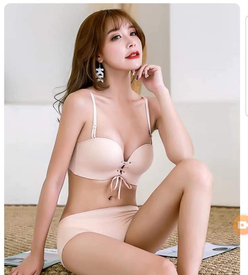 【Strapless Bra】Anti-slip Push Up Strapless bra