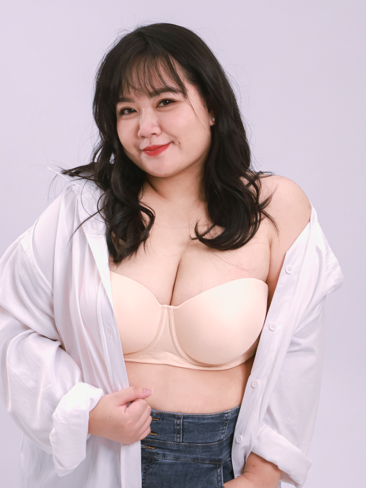 Dearie & Co FIFI 大码无肩带内衣 (until 46 G cup)