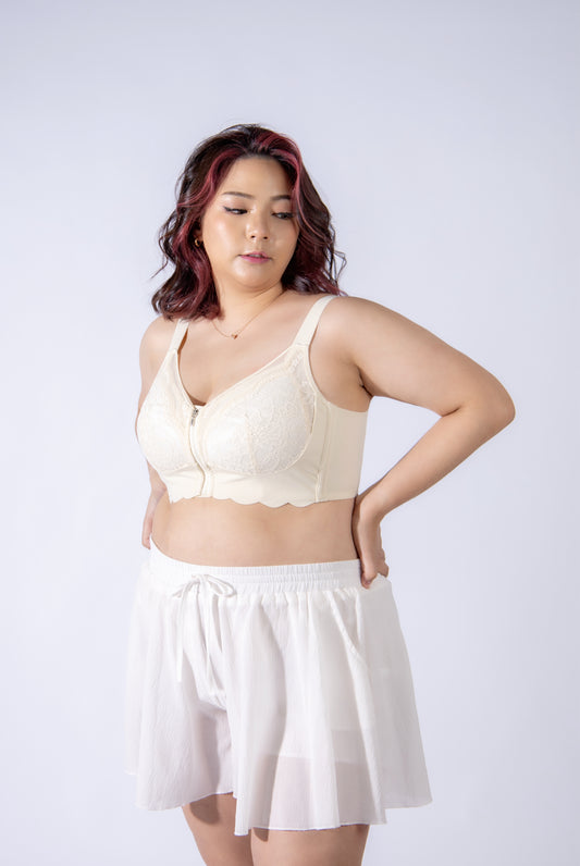 【Font Buckle Bra】Sharon