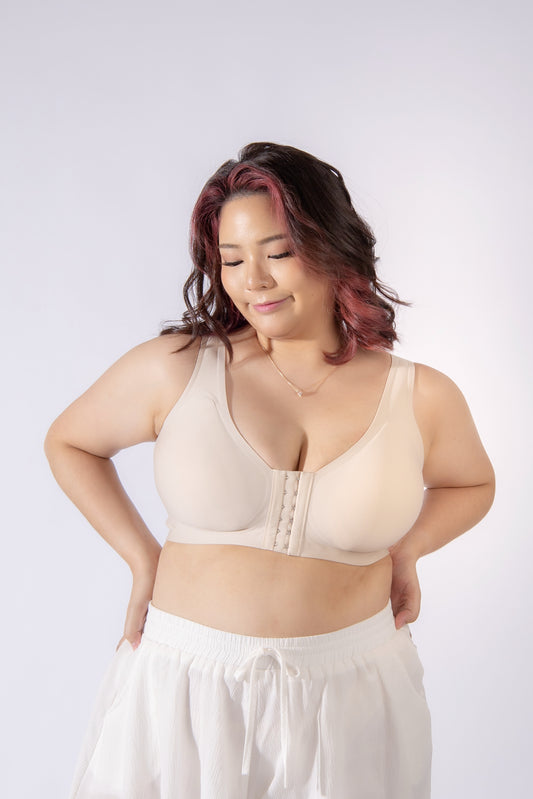 【Front Buckle Bra】Tina (Up to 6XL)