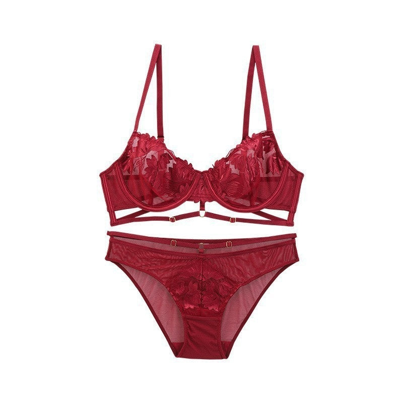 Red Colour Dearie & Co Summer Lace Bra