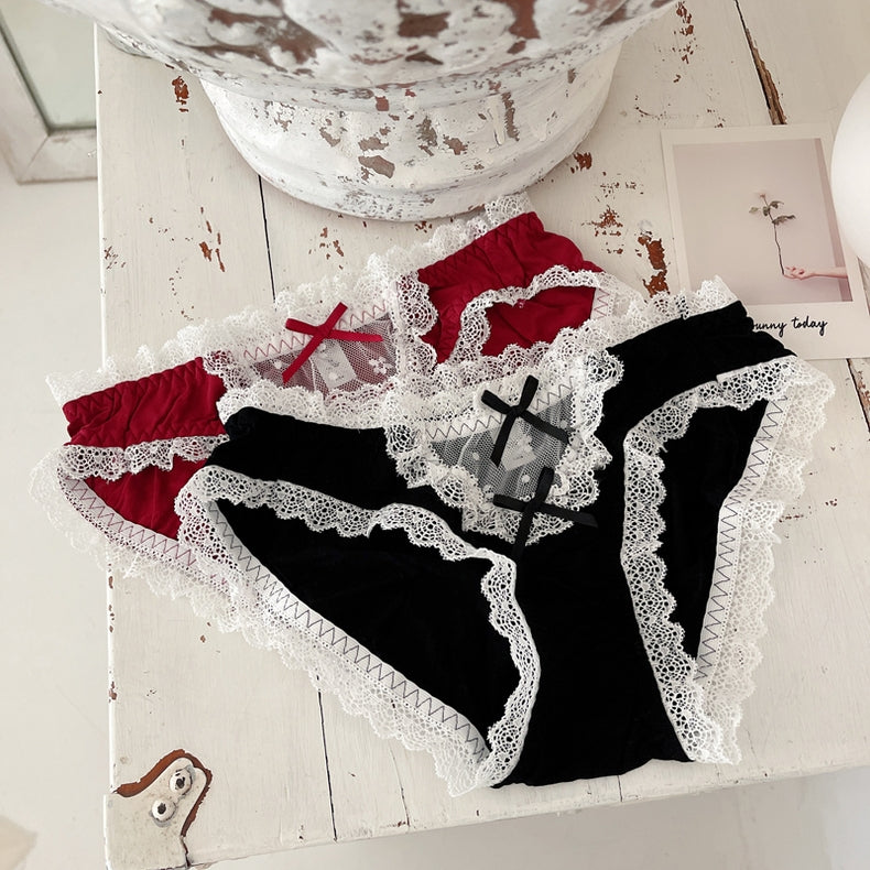 【Panties】 RIBBON SILK PANTIES
