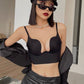 Model Close up of Dearie & Co Mona Lower Back Bra
