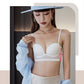 Model Close up Dearie & Co Push Up Lower Back Bra