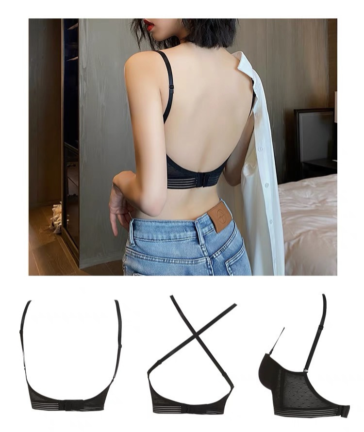 Types of Wearing of Dearie & Co Push Up Lower Back Bra