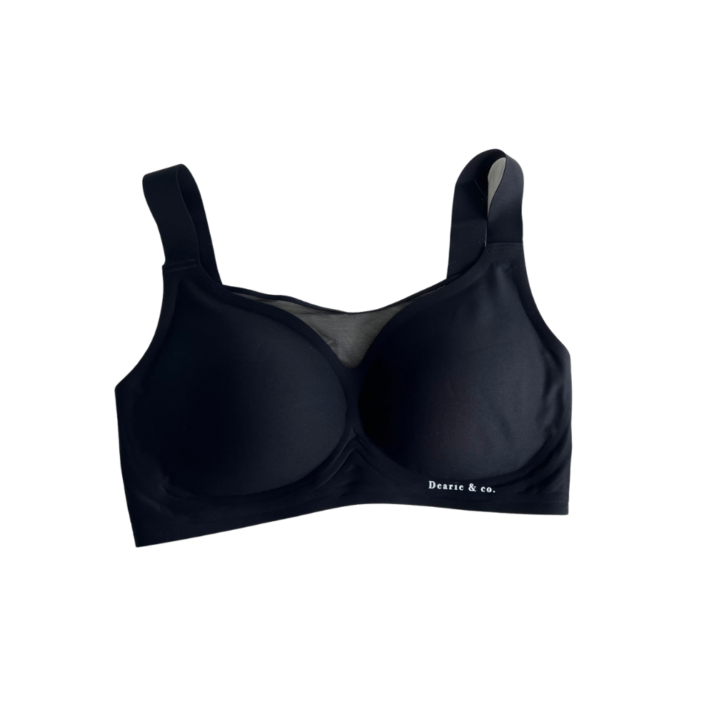 Black Dearie & Co Latex Bra