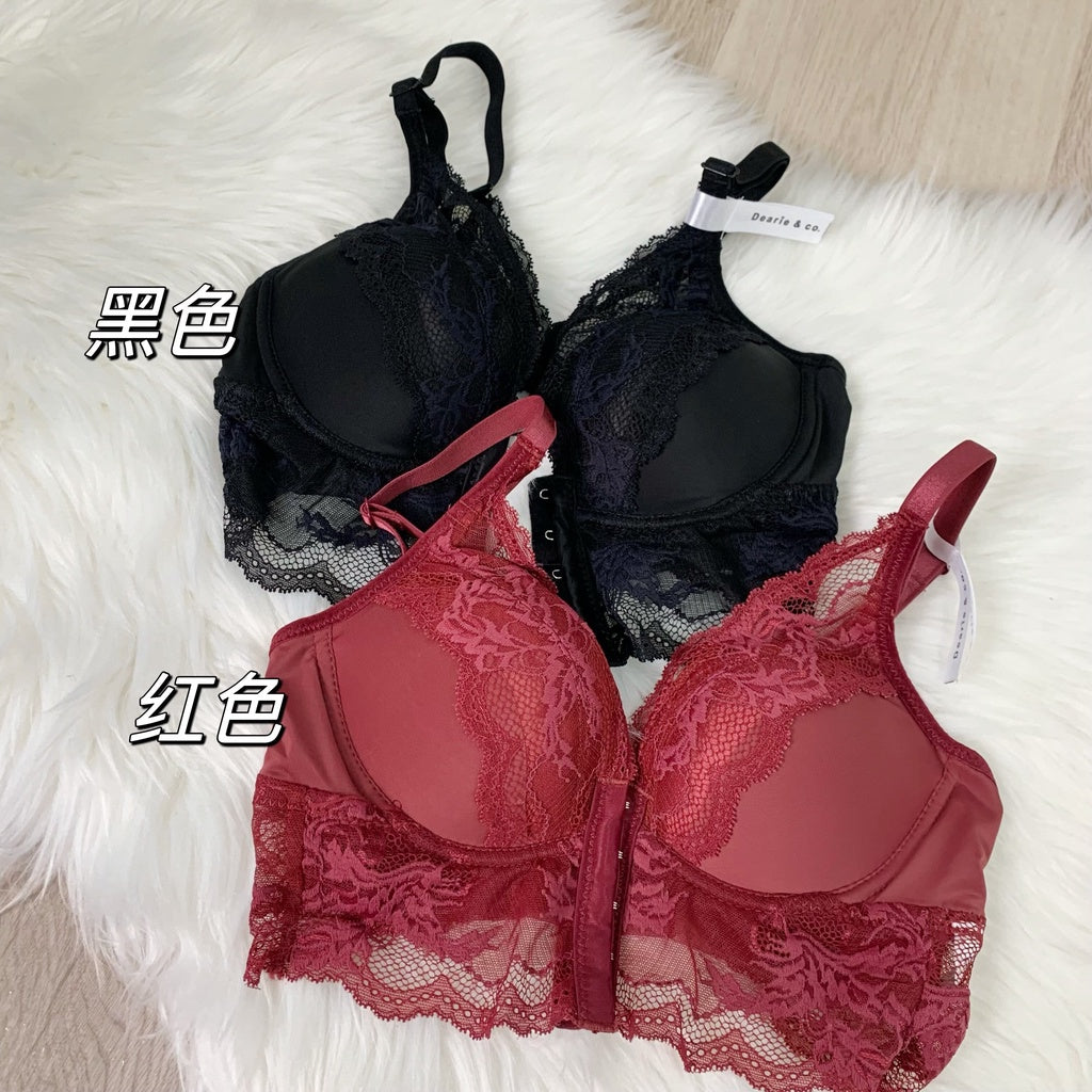 【PUSH UP BRA】 Good Fortune Front Buckle Push Up Bra